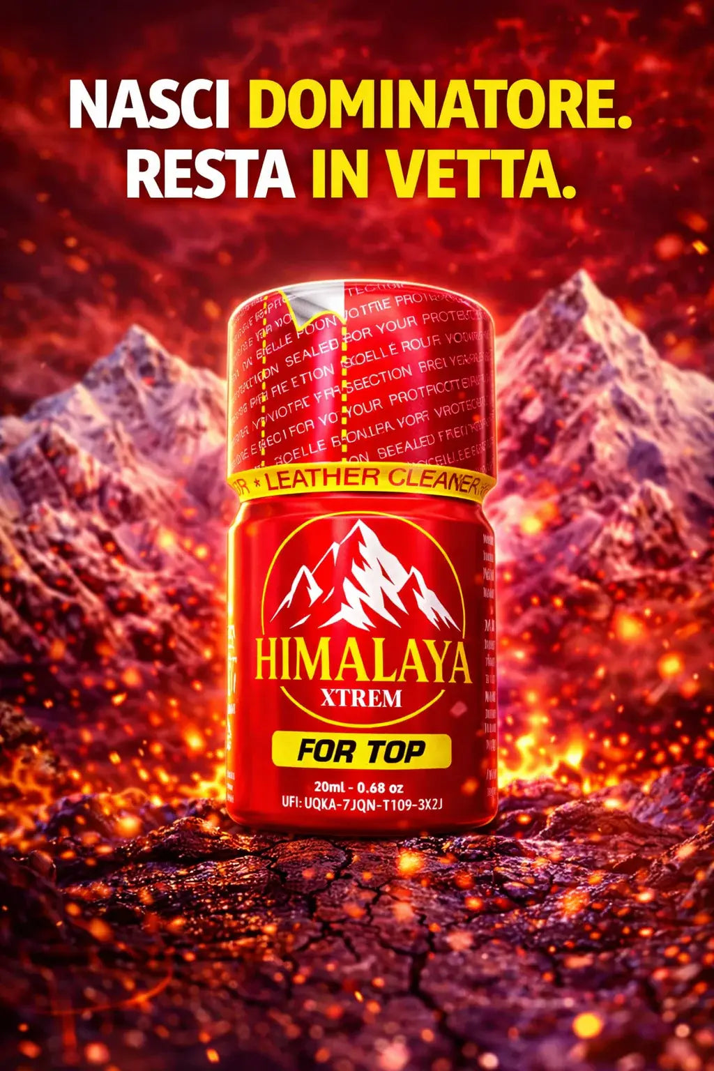 Popper Himalaya Xtrem For Top 20ml - Formula Doppia (Apertura Larga)