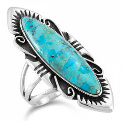 Turquoise Ring SilverBronzé™ R2555-SB-C75