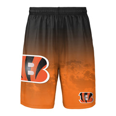 Cincinnati Bengals NFL Gradient Big Logo Training Shorts