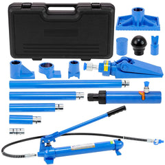 12 Ton Hydraulic Porta Power Kit 26455 lbs Heavy Duty Frame Repair Jack Set With 4.6ft Hose For Auto Body Car Truck Bending Lift