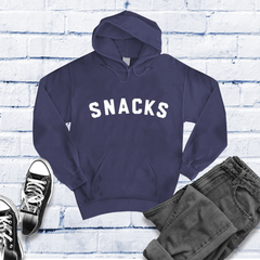Snacks Hoodie Hoodie Tshirts.com Classic Navy Heather S