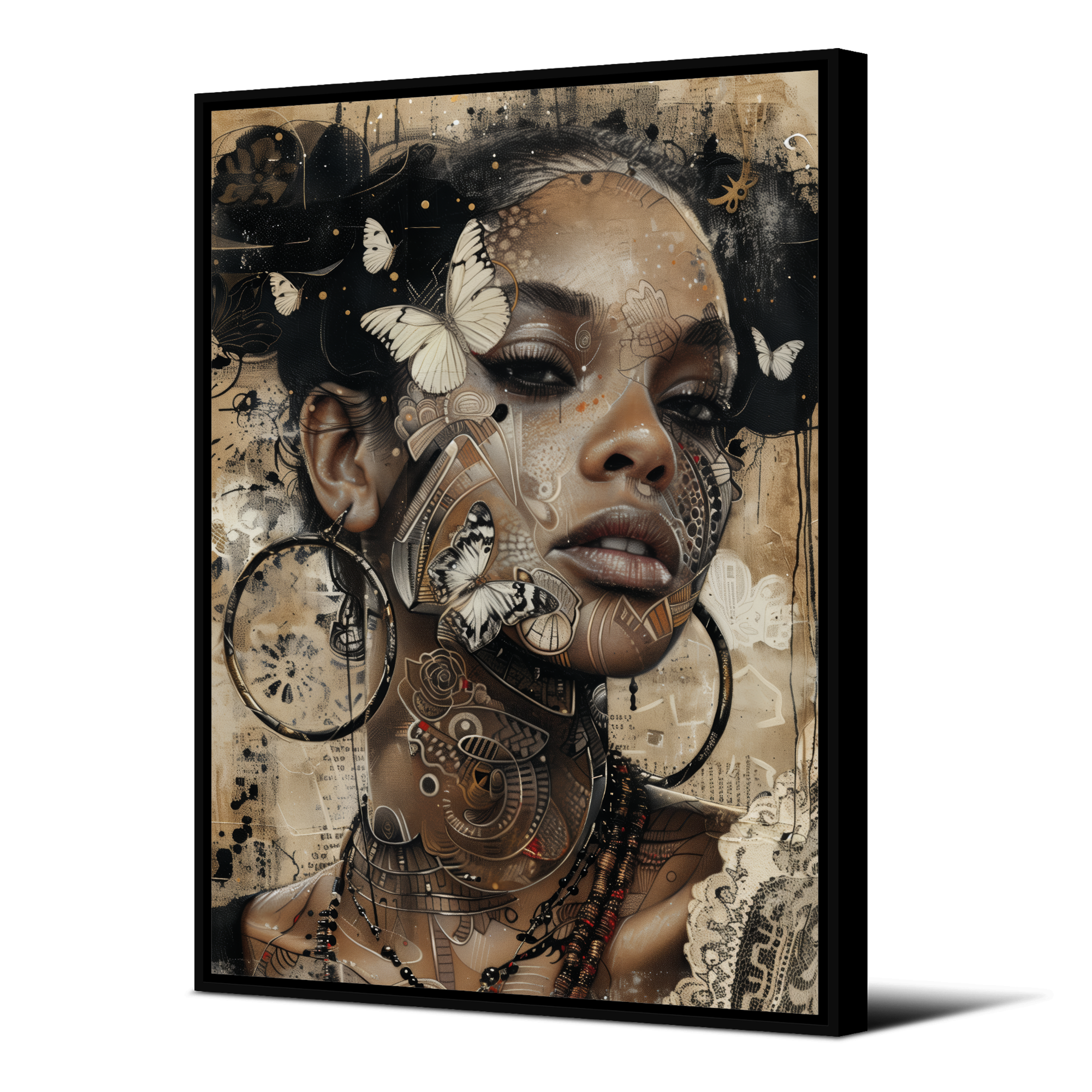 Tableau format portrait — modèle Kidepo