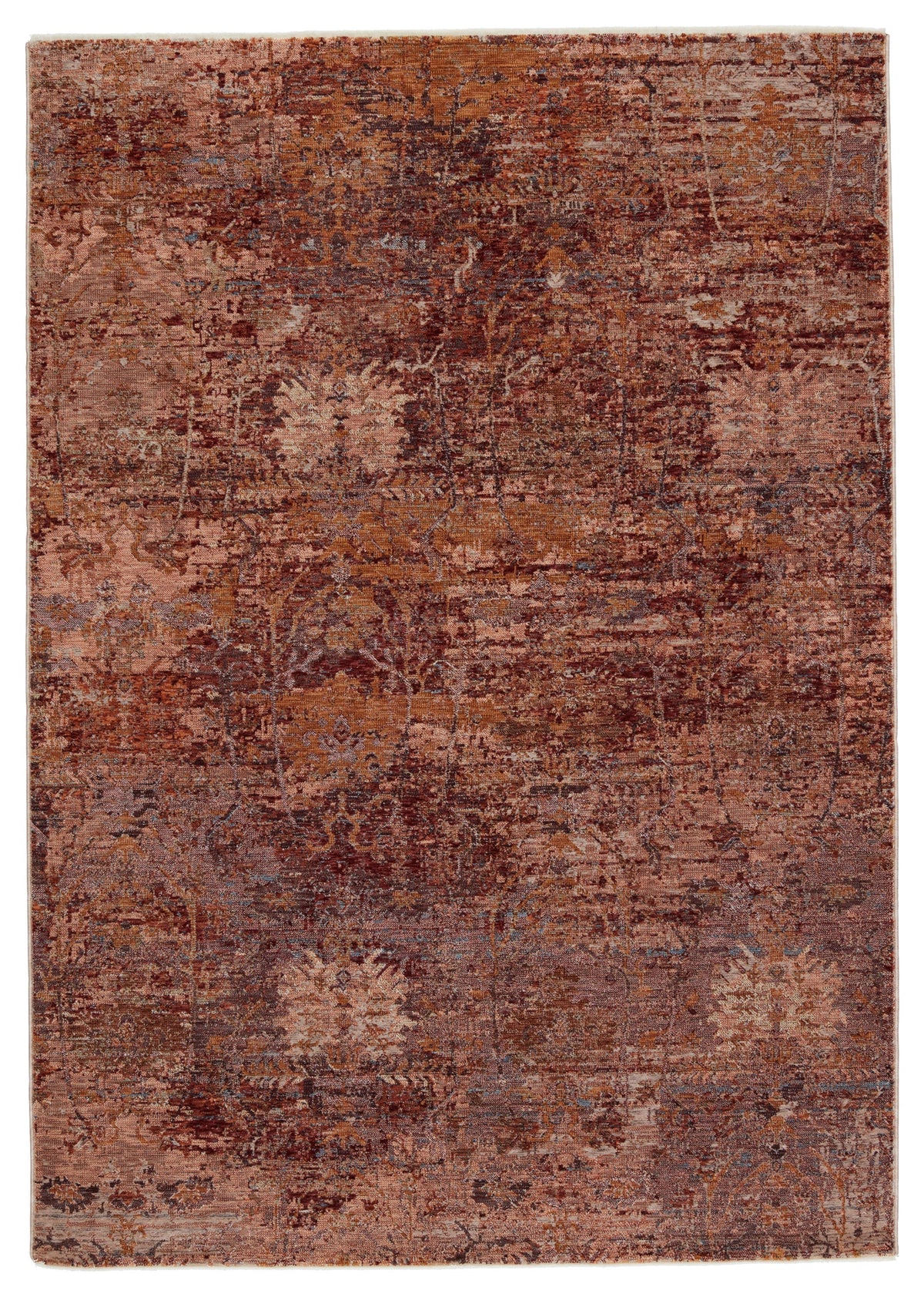 Jaipur Living Ozella Floral Red/ Rust Area Rug
