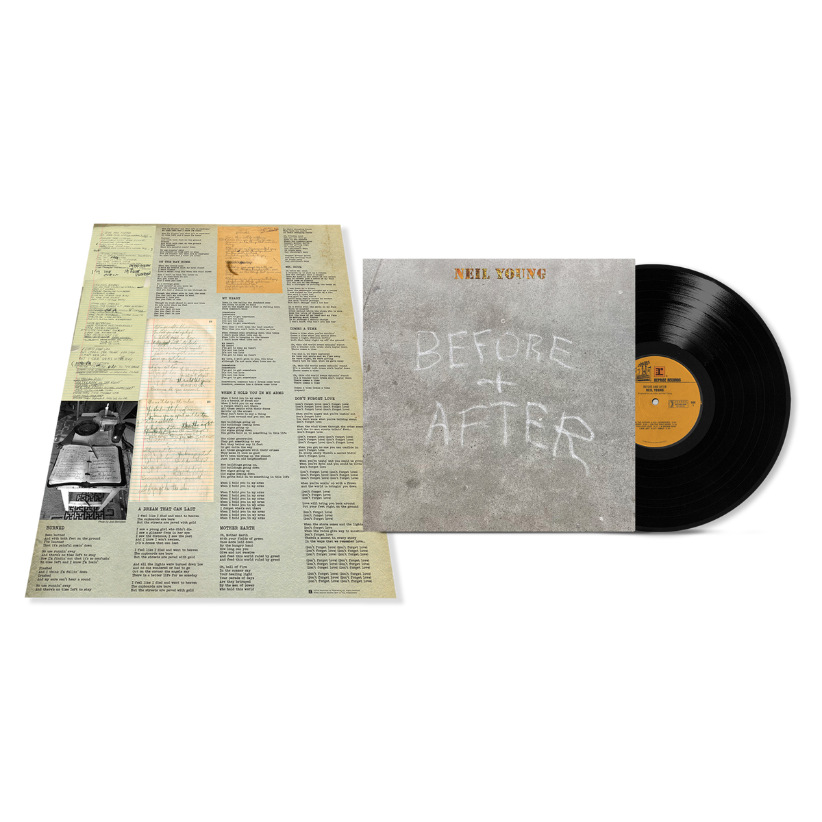 Neil Young Before and After LP
