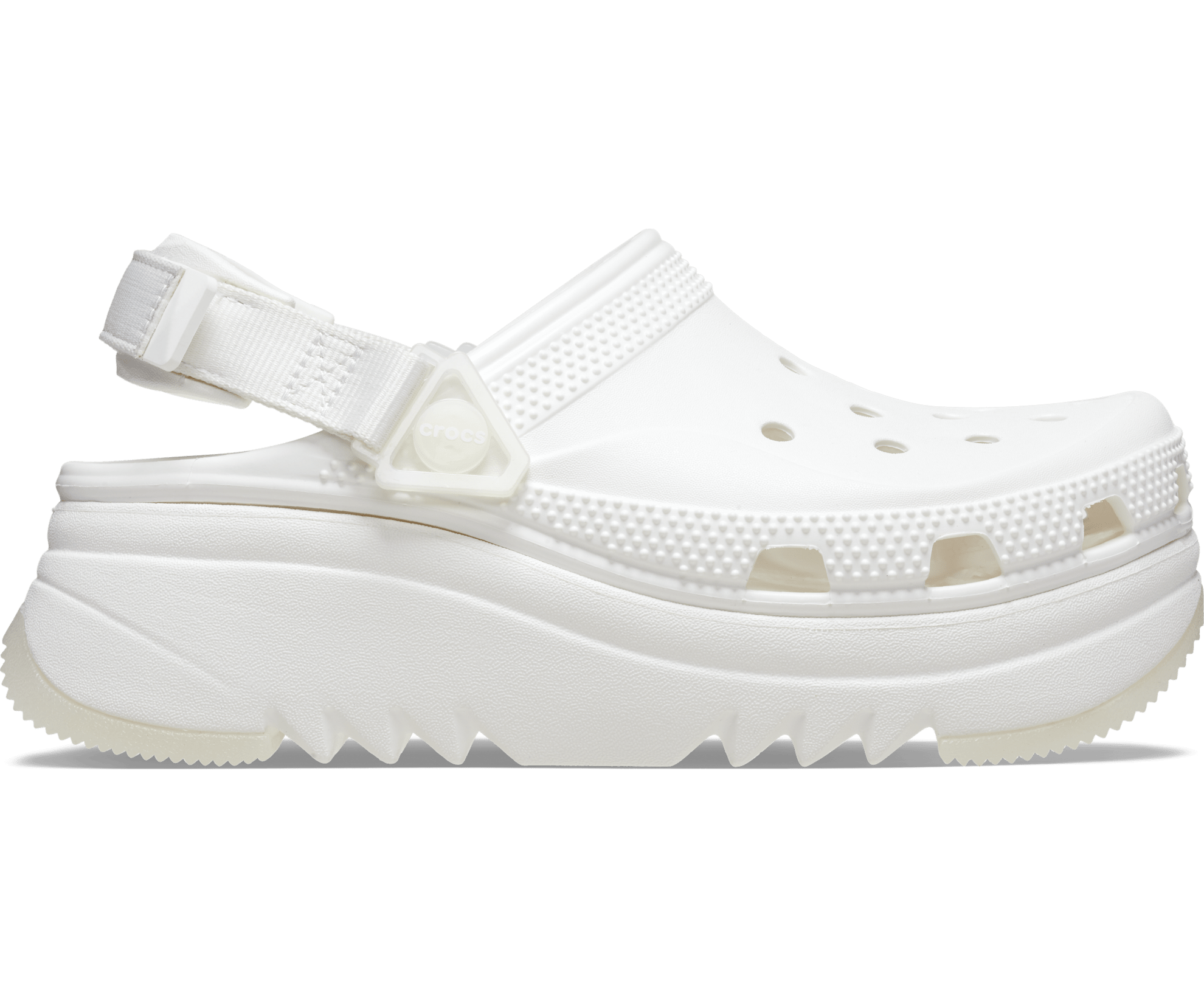 Crocs Unisex Classic Hiker Xscape Clog - White