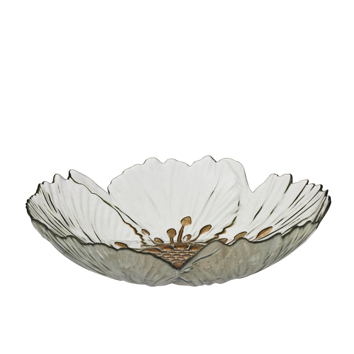 Coast To Coast Abigail Glass Bowl 32.5x8cm Mint
