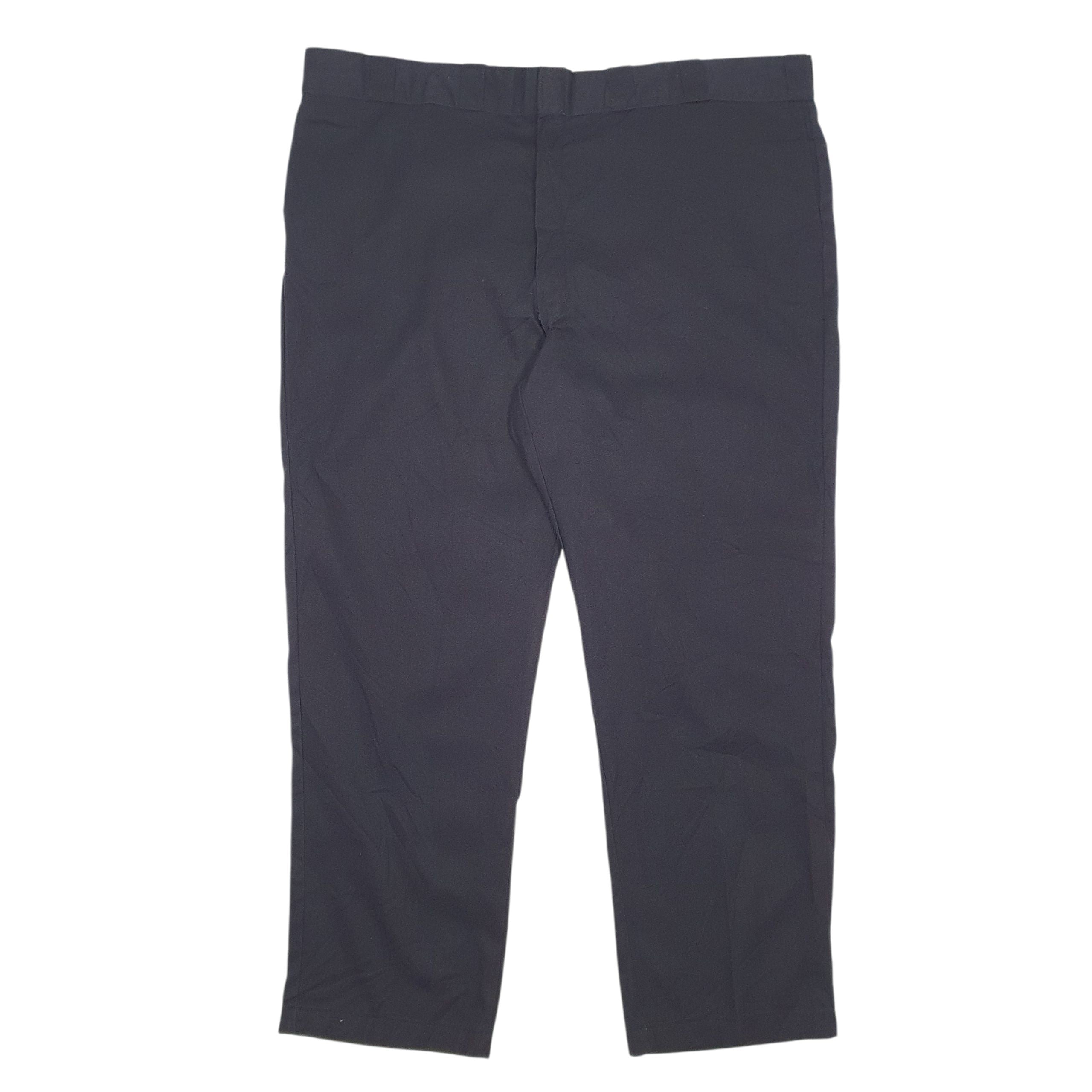Mens Black Dickies 874 Workwear Chino Trousers