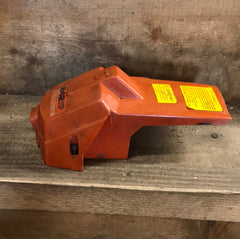 husqvarna 242 chainsaw top cover shroud (orange) #2