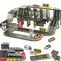 jeu construction magnetique magnetiroute principale
