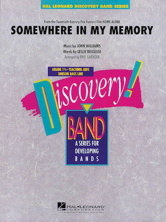 Somewhere in My Memory from HOME ALONE - Arr. Paul Lavender