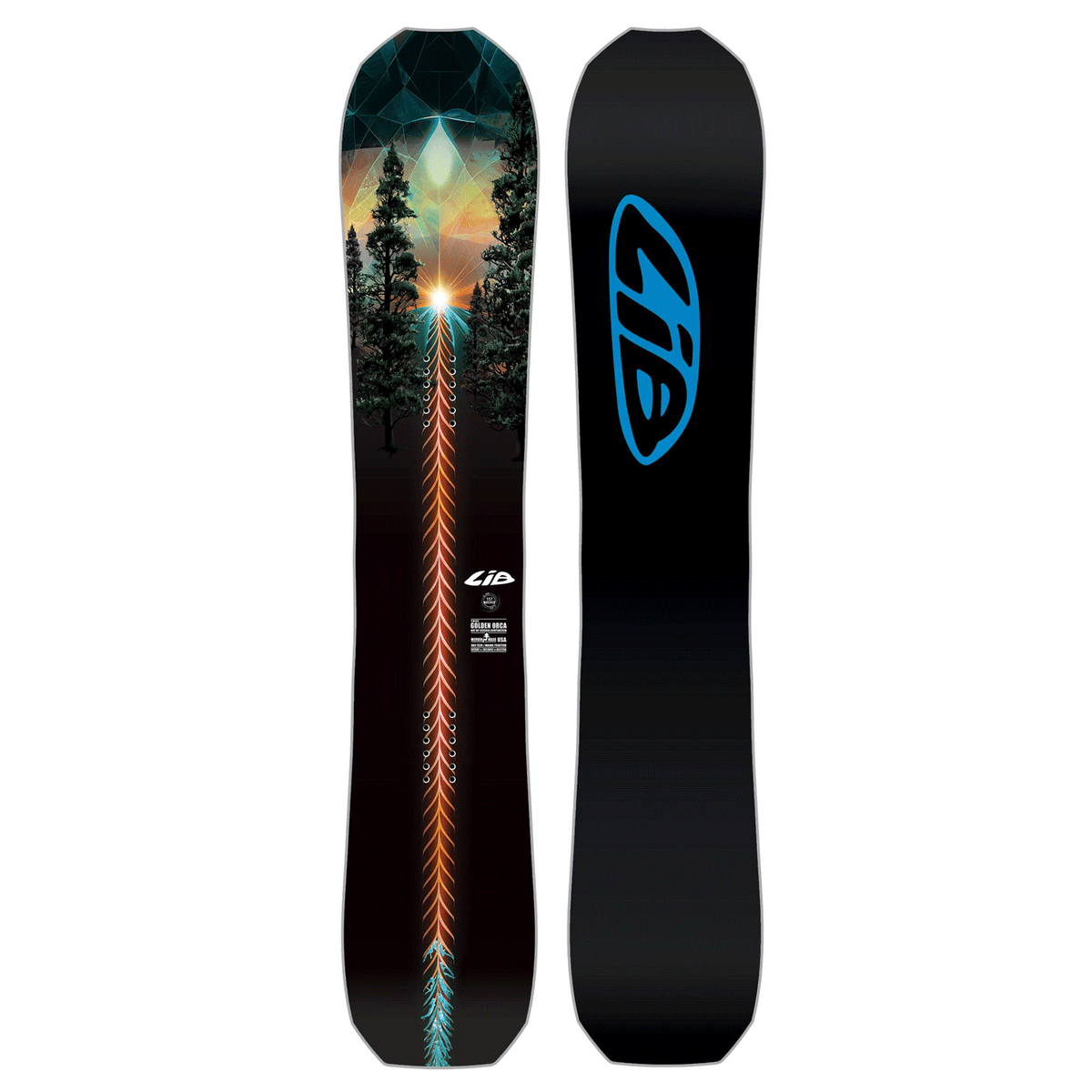 Lib Tech Men's Golden Orca Snowboard 2025 - Comor - Go Play Outside