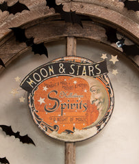 Magic Halloween Spirits Sign by Bethany Lowe