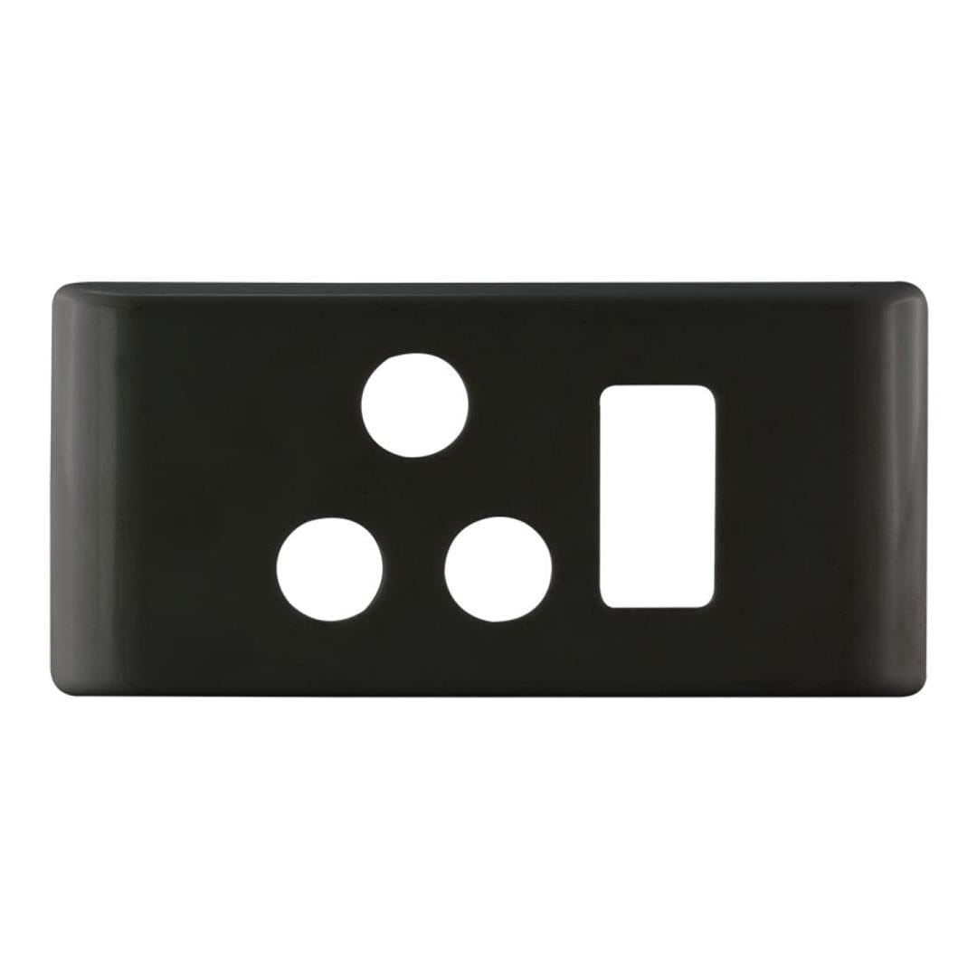 Decorduct DDT51 Power Cover with Cradle Black NET-TRUNK-DDT51BL