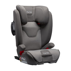 Granite Nuna AACE High-Back Booster Car Seat - 3/4 Angle View | Bambi Baby