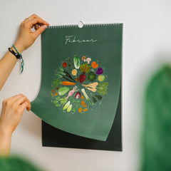 runningdrops Saisonkalender DIN A3 "Obst und Gemüse aus Deutschland"