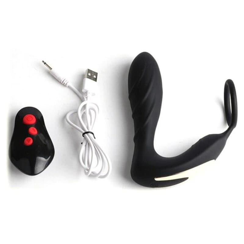 Stimulateur de Prostate butt Plug noir  -  Plug Avenue