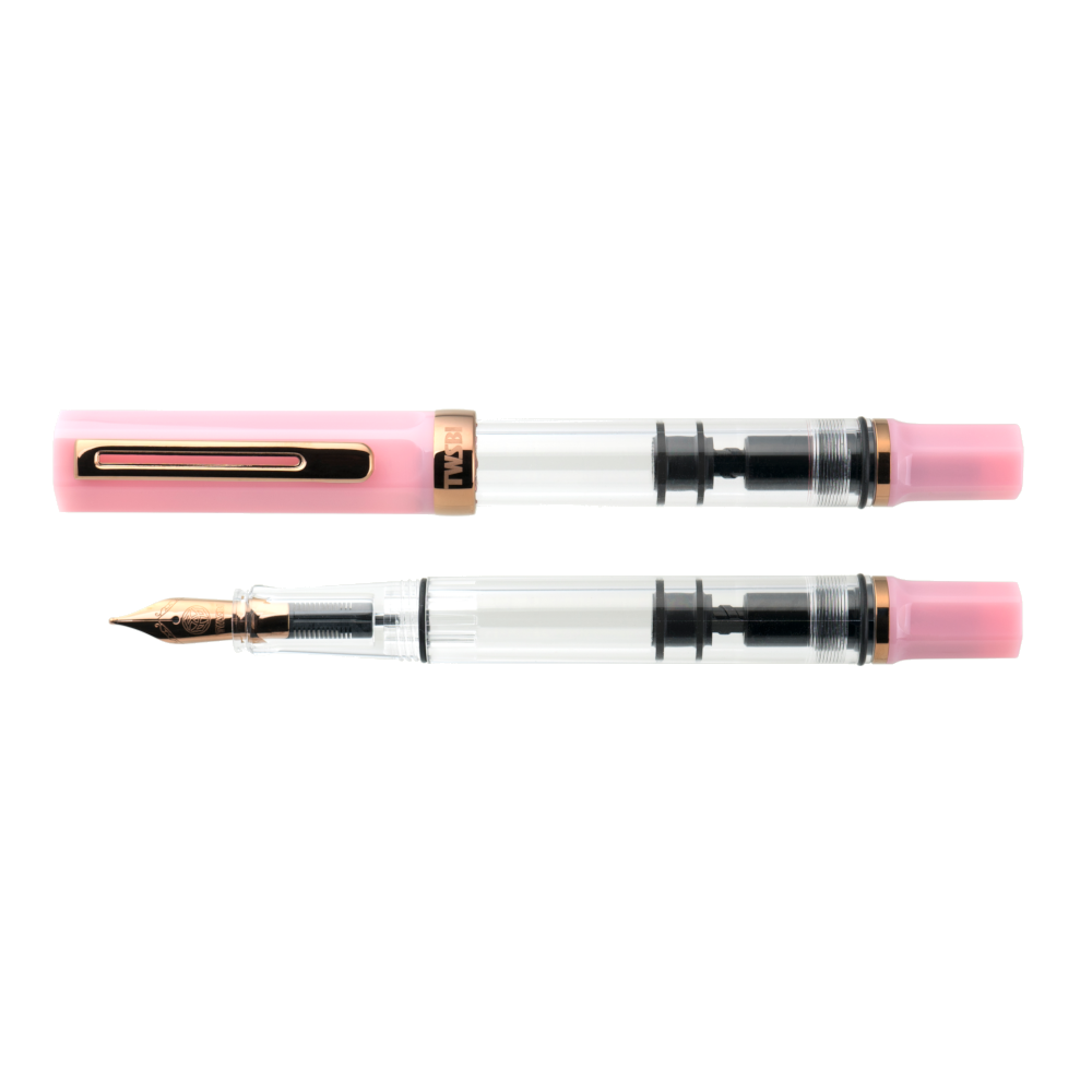 TWSBI Eco Fountain Pen - Pink Lemonade with Bronze
