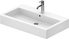Duravit Vero 31 1/2'' Rectangular Vessel Sink in White with Single Faucet Hole and with Overflow