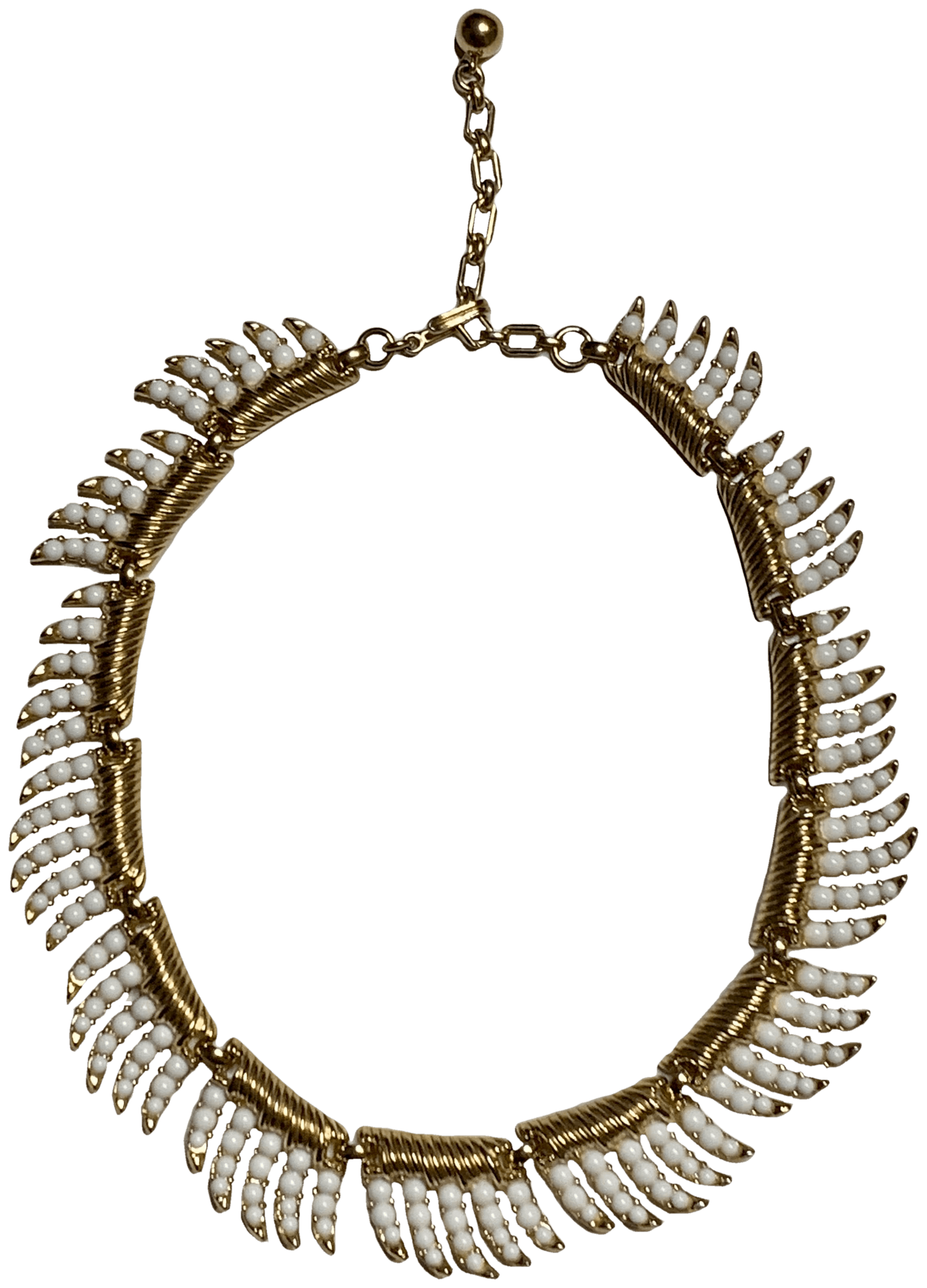 Whirlwind Lucite Necklace by Crown Trifari