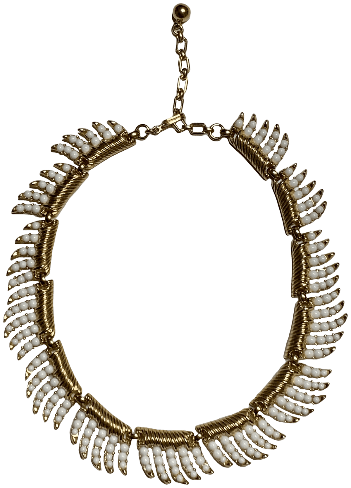 Whirlwind Lucite Necklace by Crown Trifari