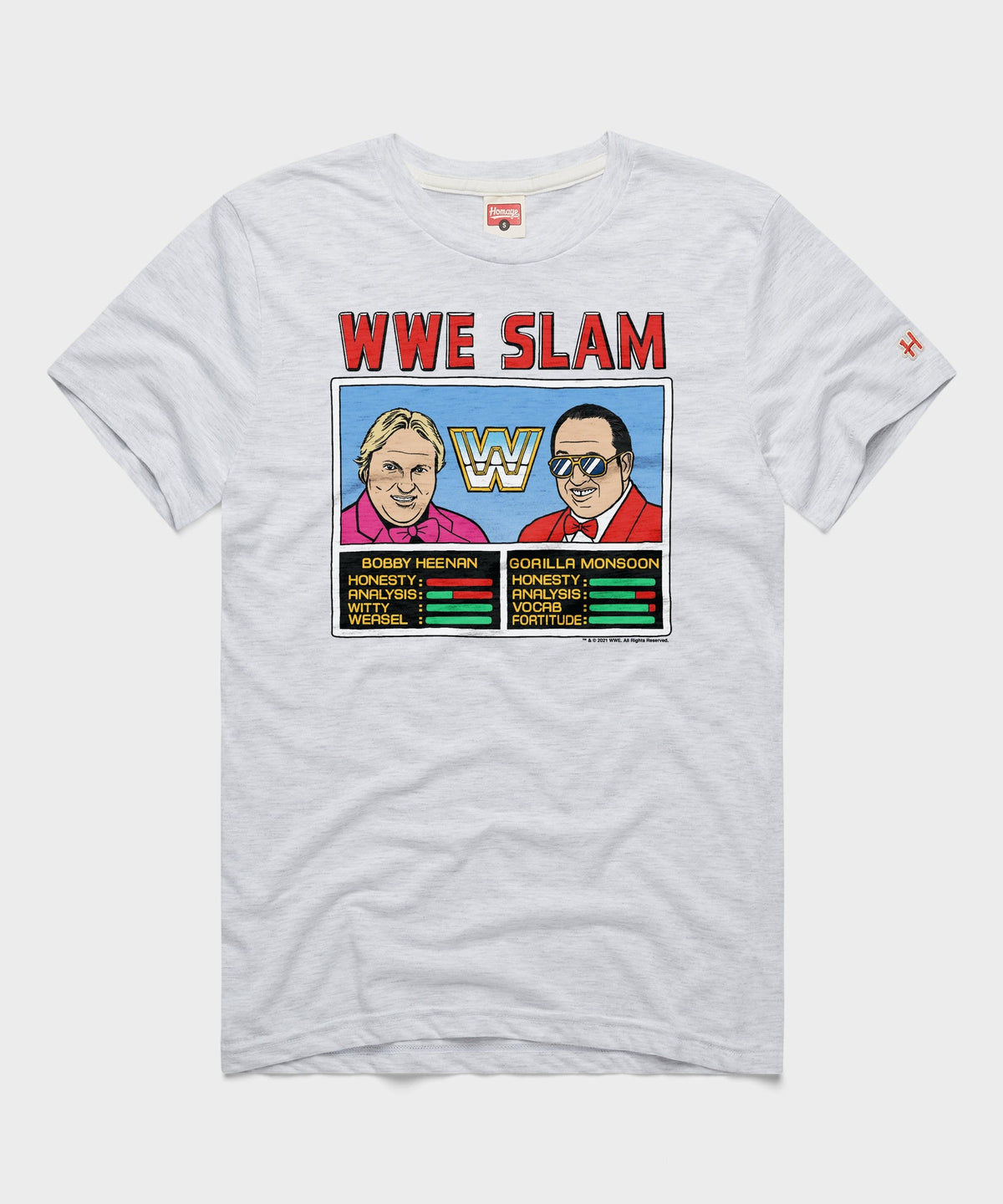 Wwe Slam Bobby Heenan And Gorilla Monsoon::Ash
